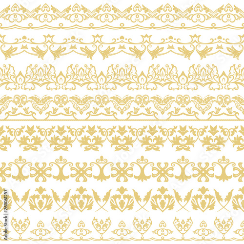 A vector set of dividers.
