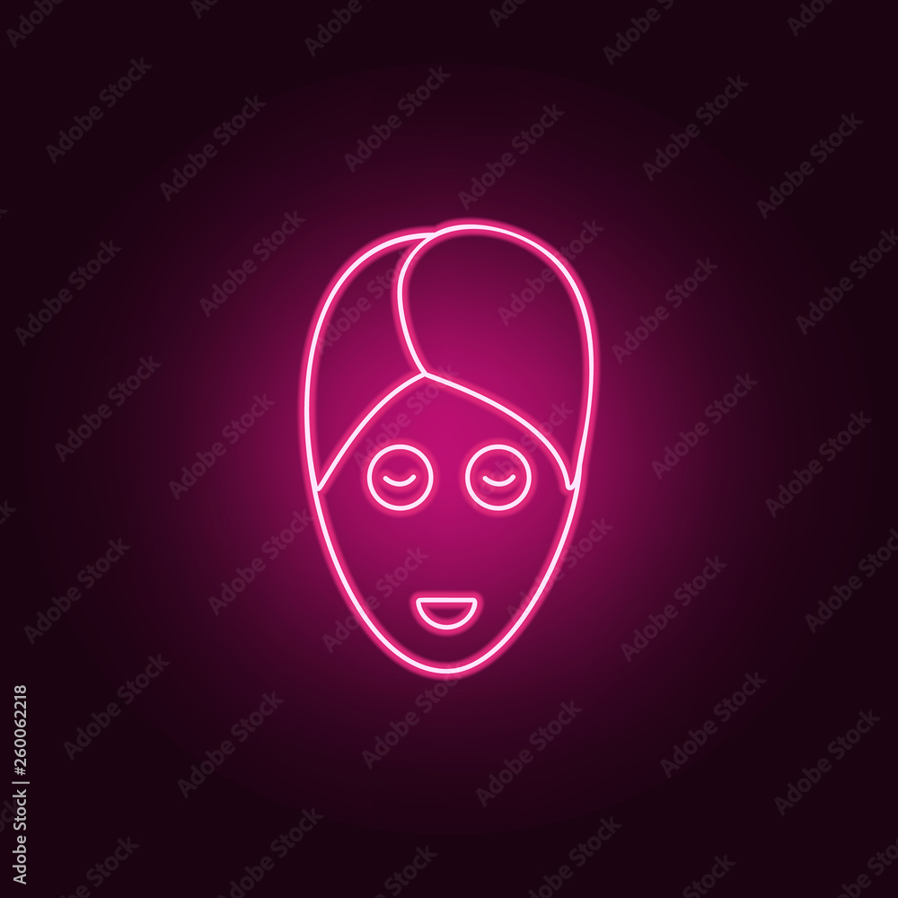 Spa procedure glyph icon. Elements of SPA in neon style icons. Simple icon for websites, web design, mobile app, info graphics Spa procedure glyph icon. Elements of SPA in neon style icons. Simple icon for websites, web design, mobile app, info graphics