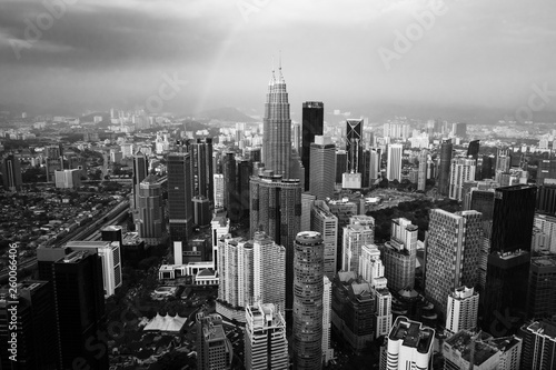 Aerial View of Kuala Lumpur