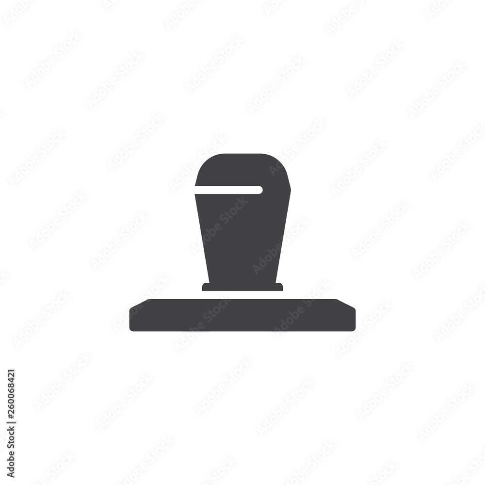 Rubber Stamp vector icon. filled flat sign for mobile concept and web design. Handle rubber stamper glyph icon. Symbol, logo illustration. Pixel perfect vector graphics Rubber Stamp vector icon. filled flat sign for mobile concept and web design. Handle rubber stamper glyph icon. Symbol, logo illustration. Pixel perfect vector graphics