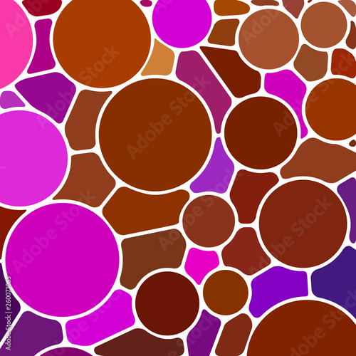 abstract vector stained-glass mosaic background