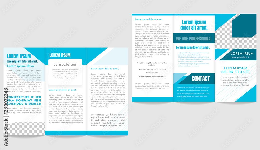 Brochure business trifold flyer template Brochure business trifold flyer template