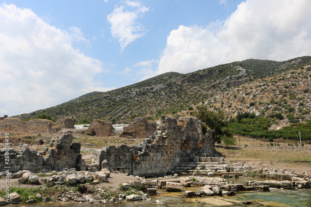 Limyra Antik Kenti. Ancient Ruins near Antalya, Turkey