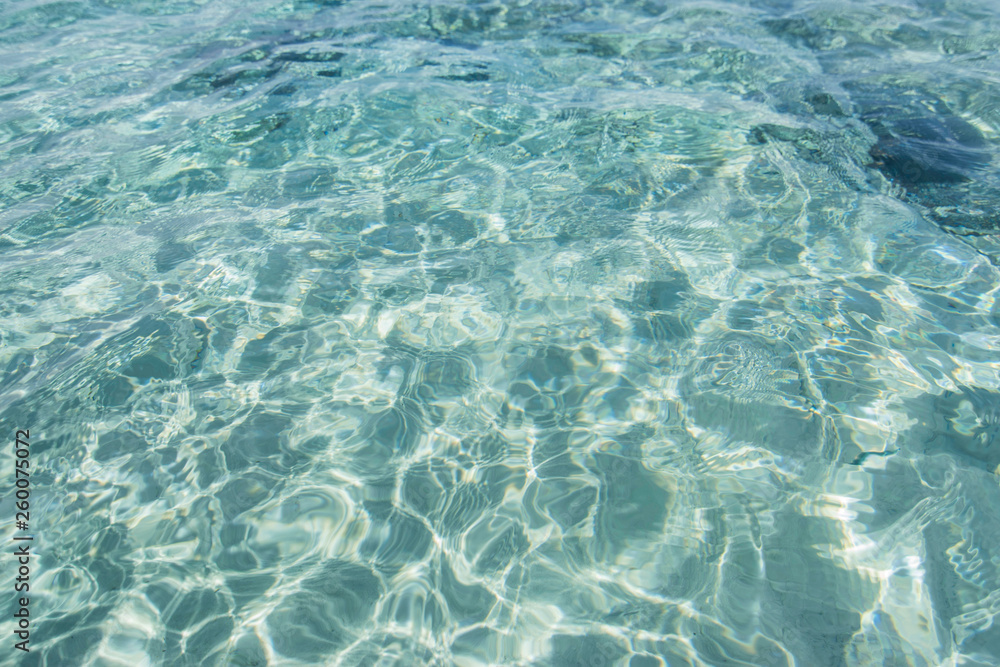 Colors of the Sea of Vignola in Sardinia