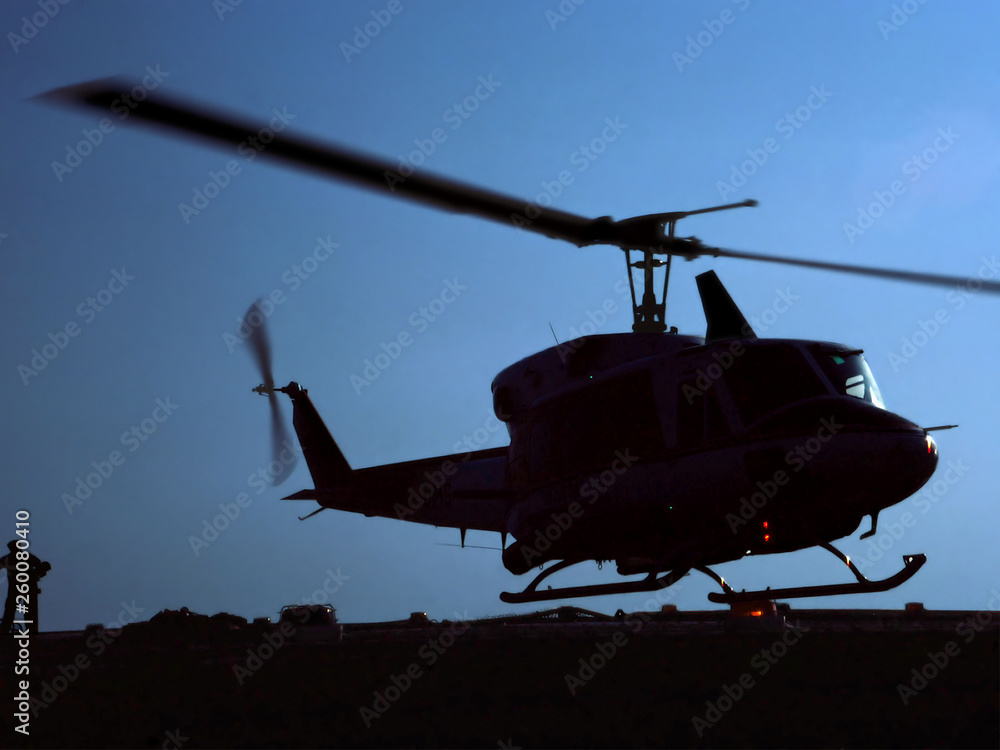 kiowa helicopter silhouette