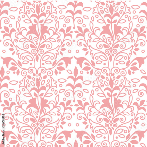 Floral ornament pattern1. Seamless vector background. Graphic pattern for fabric  wallpaper  packaging.