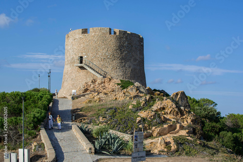 Tower of Longosardo in Santa Teresa di Gallura photo