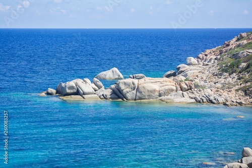 Granite of the Marmorata Beach