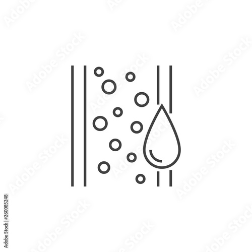 Blood Vessel Vector Line Icons