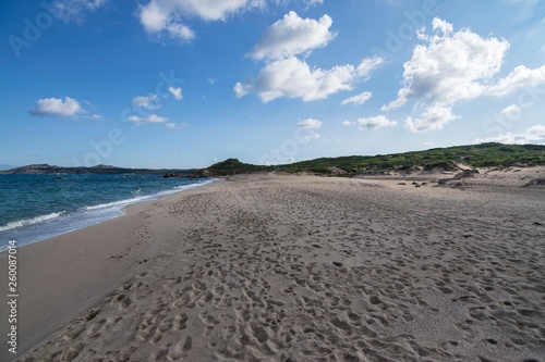 Panorama of Rena di Matteu Beach