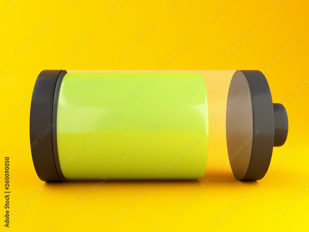 3d Battery icon 3d Battery icon