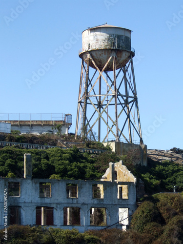 Alcatraz building, America