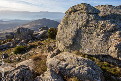 Riscos graníticos en Sierra Paramera. Avila. España. Europa. © ABUELO RAMIRO