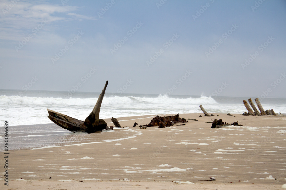 Old Wreck at the beach