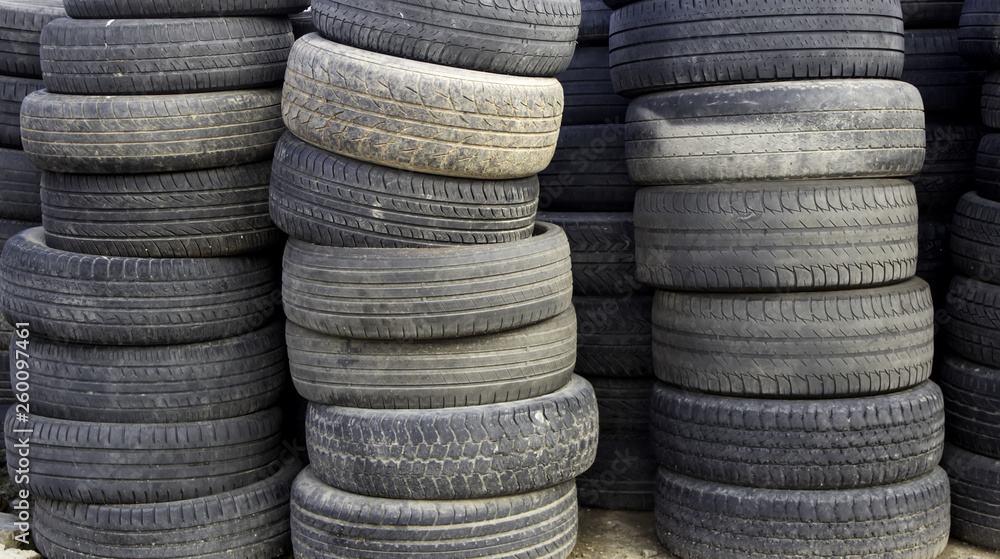 Old rubber wheels Old rubber wheels