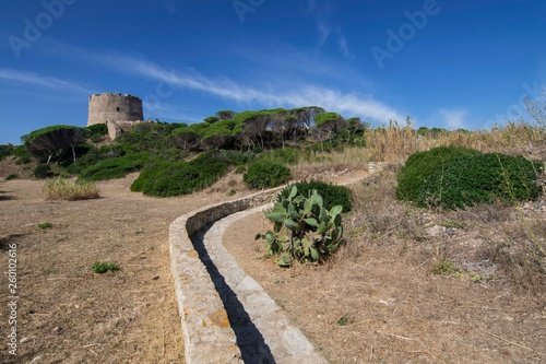 Tower of Longosardo in Santa Teresa di Gallura photo