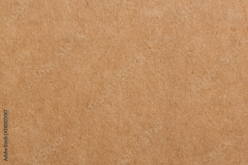 Close up recycle cardboard or brown board kraft paper box texture background. photo