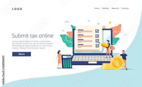 Payroll, salary payment administrative vector illustration concept, women accountant calculating payment check.