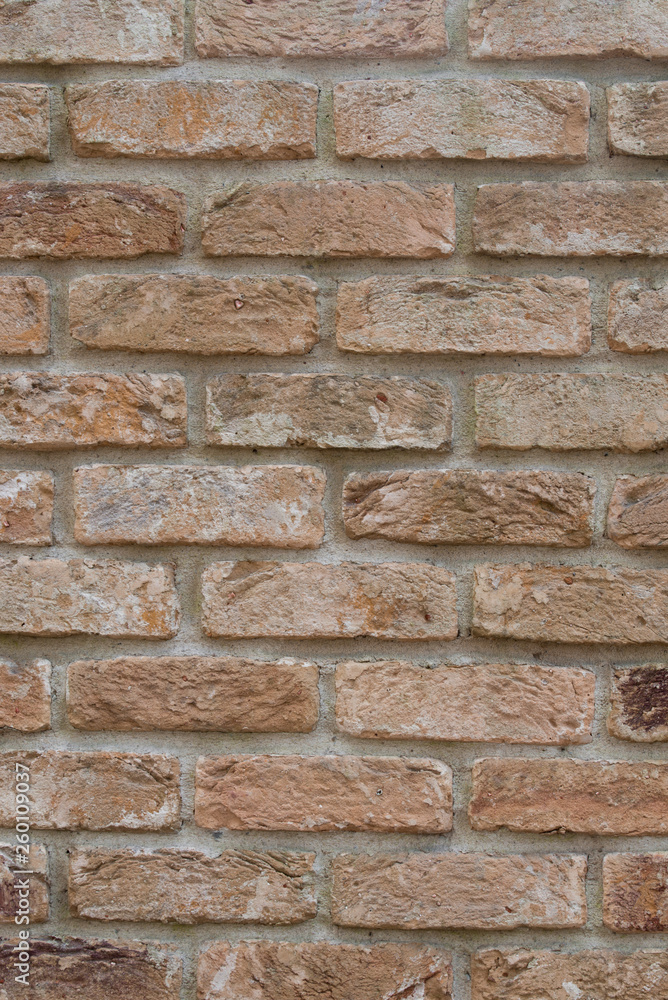 Fototapeta premium red brick wall background texture