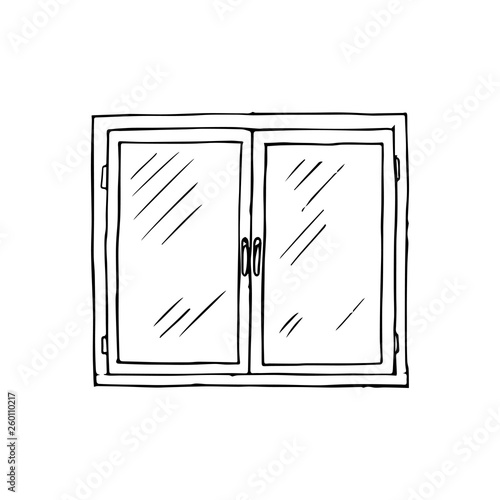 window vector sketch
