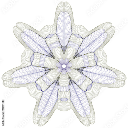 Watermark , Guilloche for security ,background design element 