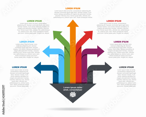 Infographic design template with place for your data. Vector illustration.