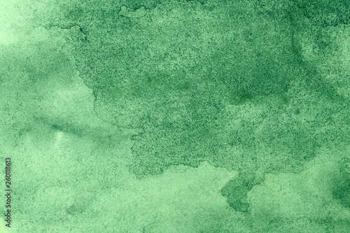 Abstract green watercolor background texture © photolink