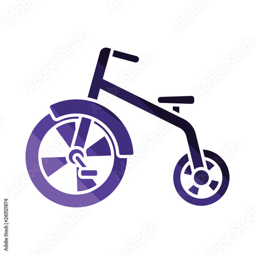 Baby trike icon