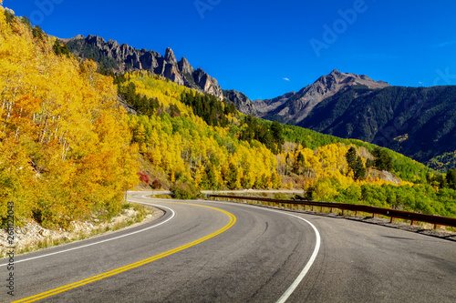 Autumn Color in San Juan and Rocky Mountains of Colorado © Teri