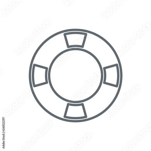 life buoy  icon isolated