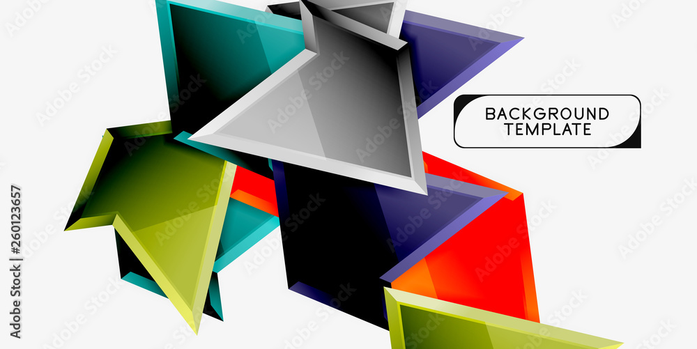 Bright colorful triangular poly 3d composition,abstract geometric background, minimal design, polygonal futuristic poster Bright colorful triangular poly 3d composition,abstract geometric background, minimal design, polygonal futuristic poster
