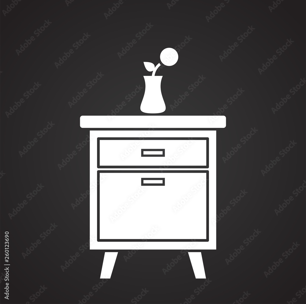 Furniture icon on background for graphic and web design. Simple vector sign. Internet concept symbol for website button or mobile app. Furniture icon on background for graphic and web design. Simple vector sign. Internet concept symbol for website button or mobile app.
