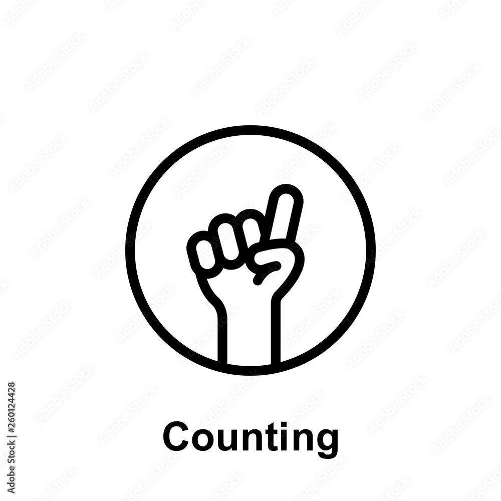 Ramadan counting outline icon. Element of Ramadan day illustration icon. Signs and symbols can be used for web, logo, mobile app, UI, UX Ramadan counting outline icon. Element of Ramadan day illustration icon. Signs and symbols can be used for web, logo, mobile app, UI, UX