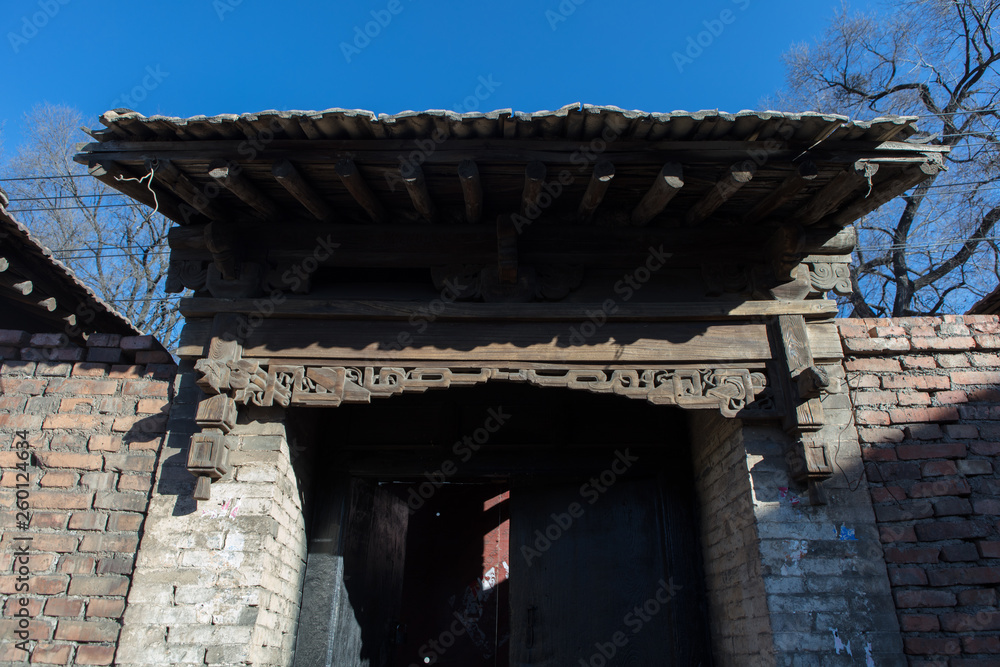 Abandoned Folk house in Shanxi China Abandoned Folk house in Shanxi China