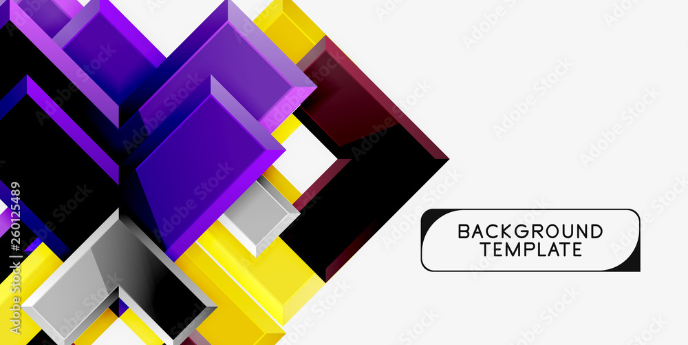 Glossy modern geometric background, abstract arrows composition Glossy modern geometric background, abstract arrows composition