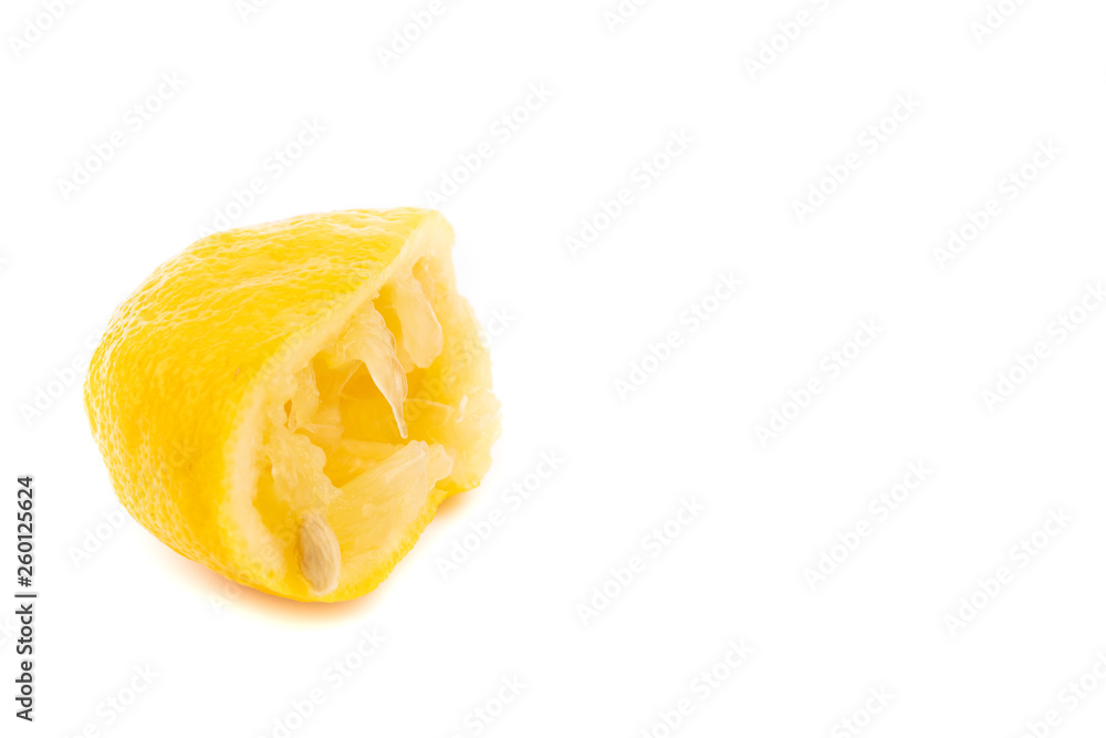 juice squeezed half lemon juice squeezed half lemon