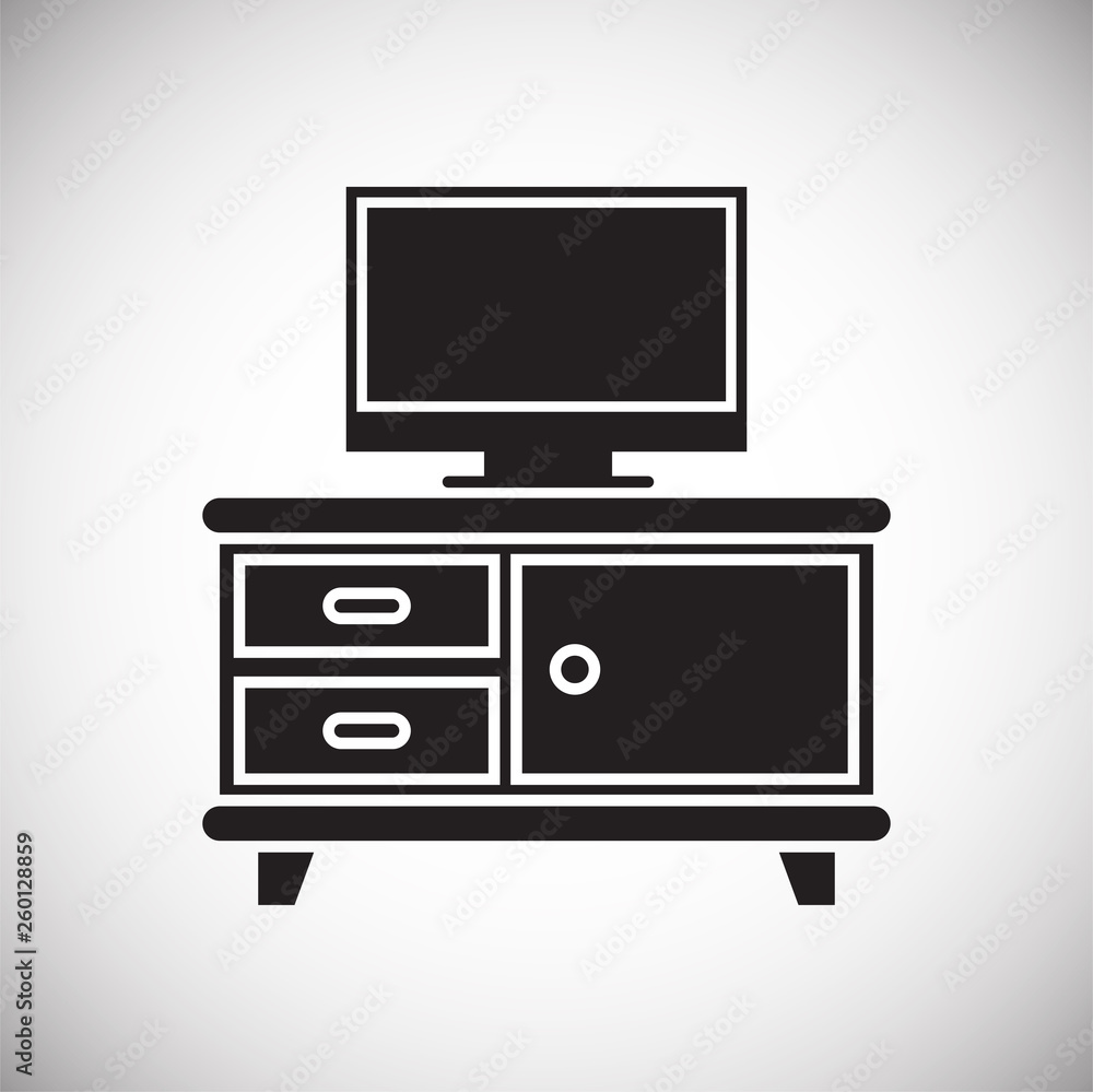 Furniture icon on background for graphic and web design. Simple vector sign. Internet concept symbol for website button or mobile app. Furniture icon on background for graphic and web design. Simple vector sign. Internet concept symbol for website button or mobile app.