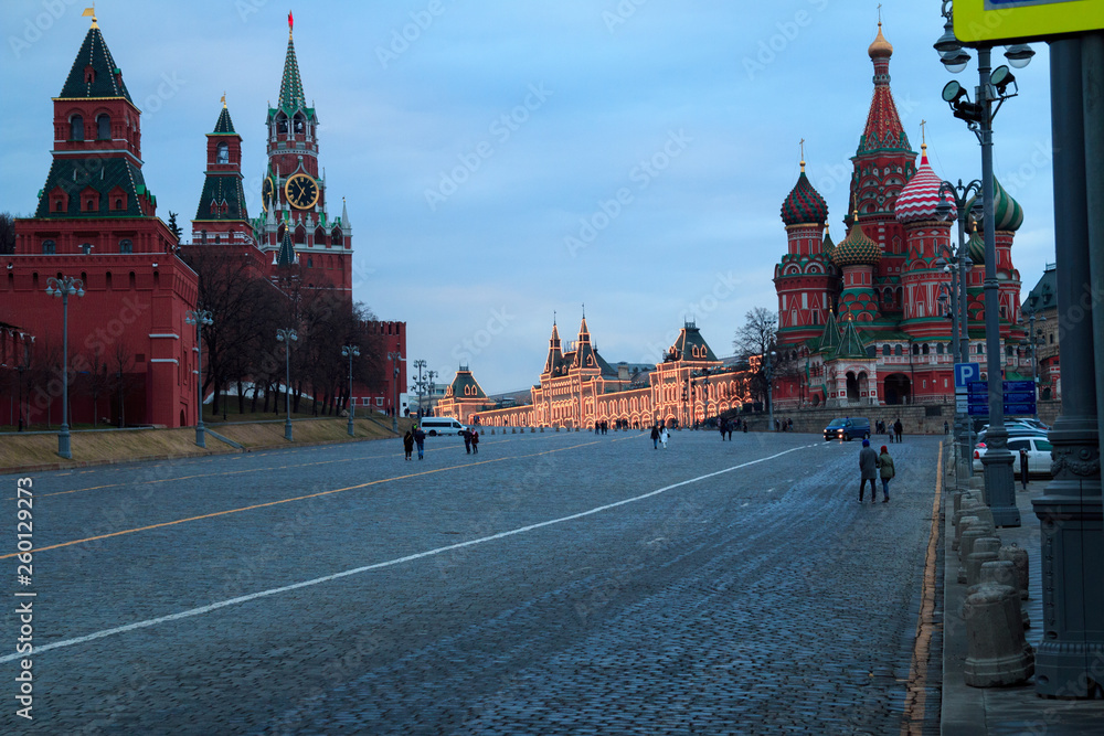 red square in moscow