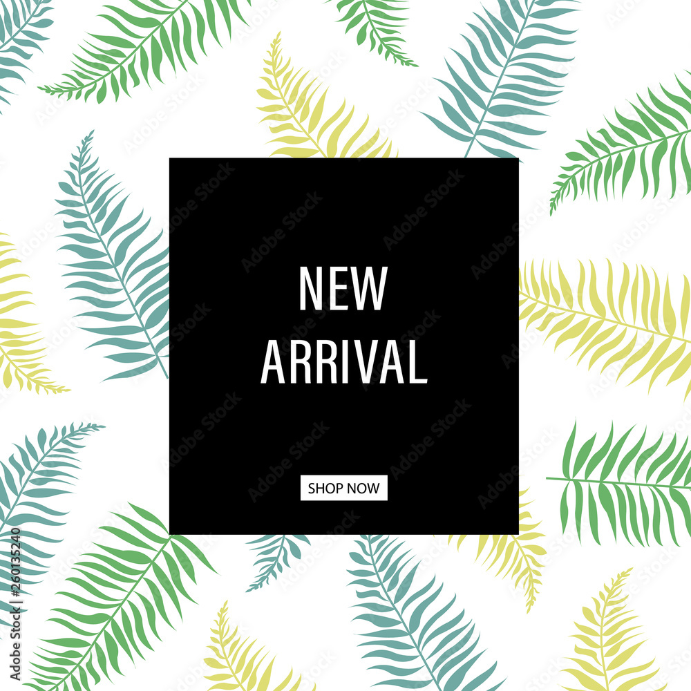 Fototapeta premium New Collection Poster