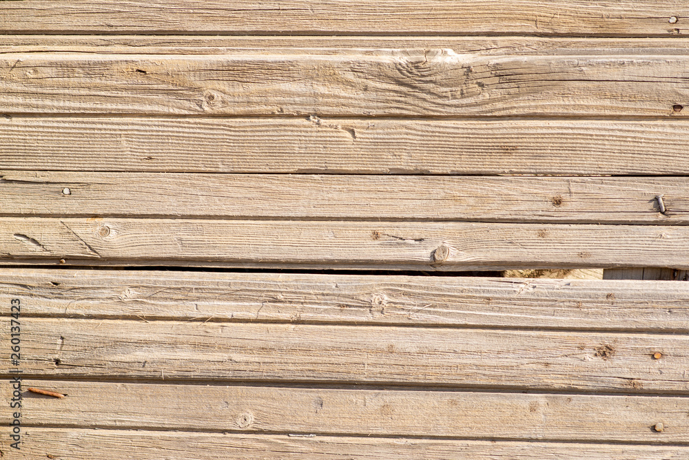 Naklejka premium background of old wooden boards