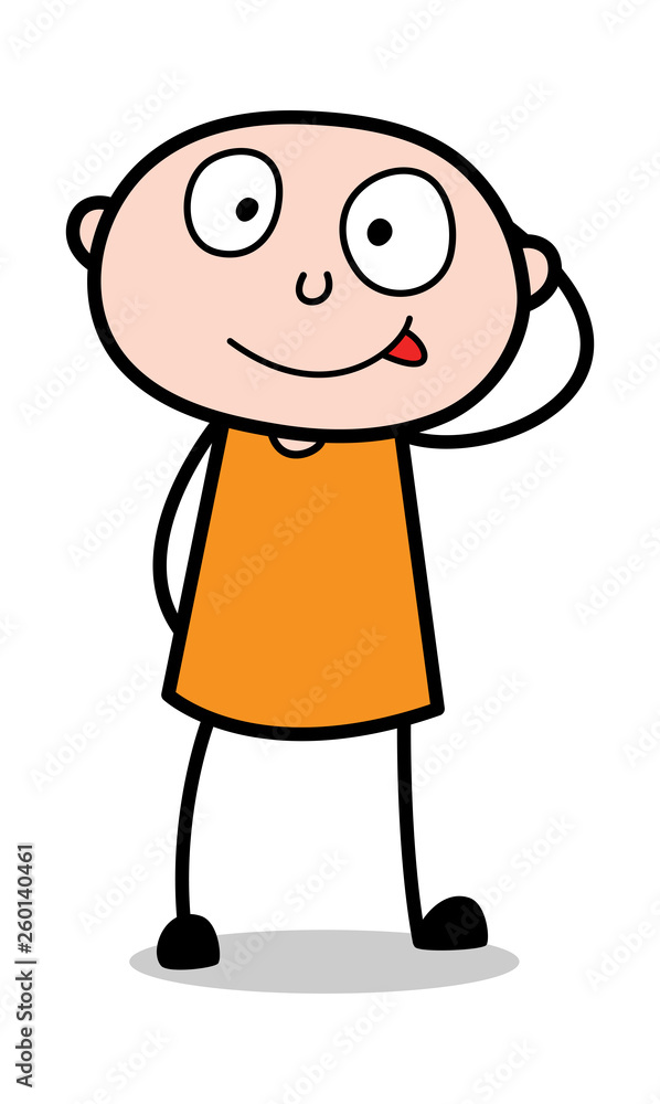 Mistake - Cartoon thief criminal Guy Vector Illustration Mistake - Cartoon thief criminal Guy Vector Illustration