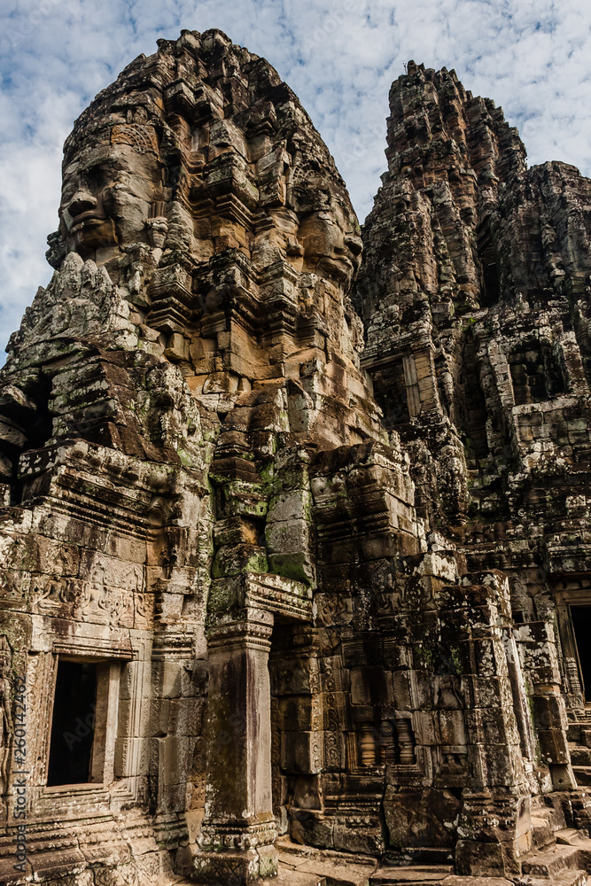 The Bayon Temple, Angkor Thom, Siem Reap, Cambodia