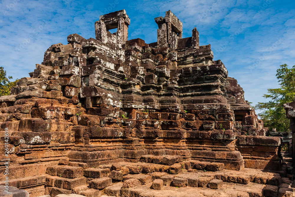 The Phimeanakas Temple, Angkor Thom, Siem Reap, Cambodia 