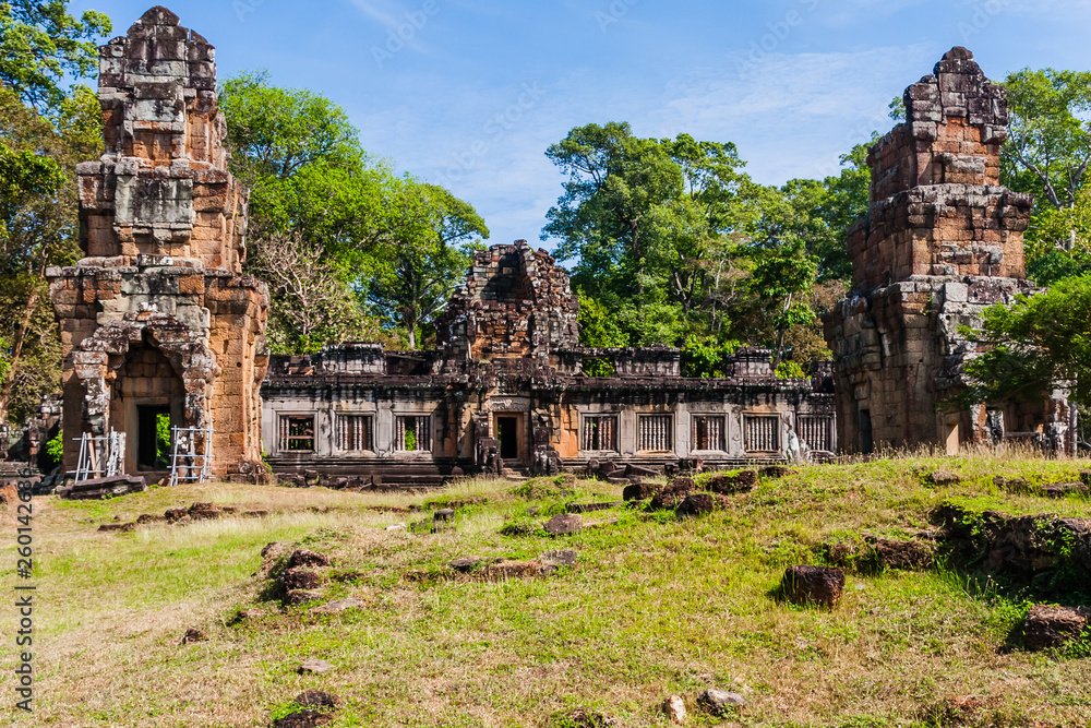 Prasat Suor Prat (twelve towers), Angkor Thom, Cambodia