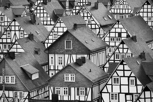 FREUNDENBERG , Vilage in B&W
