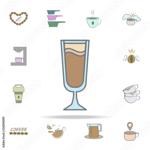 cold coffee icon. coffee icons universal set for web and mobile