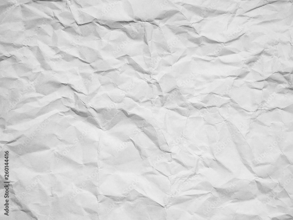 crumpled white paper
