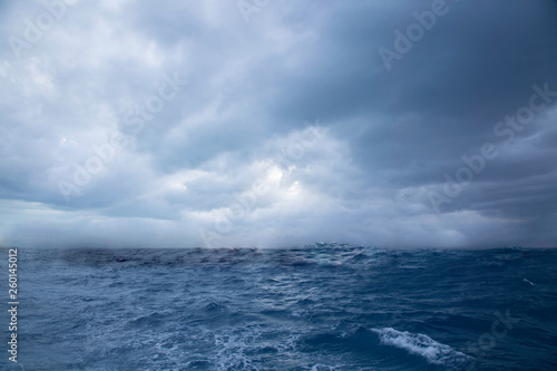 Storm on the ocean