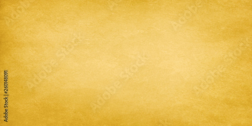 Gold wide grunge vintage paper.