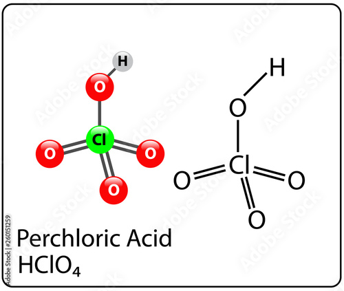Perchloric Acid Molecule Structure